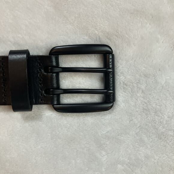 Levi’s Belt Genuine Leather Size Small 4-6 Black Levi Strauss & Co Black Buckle - Picture 7 of 9